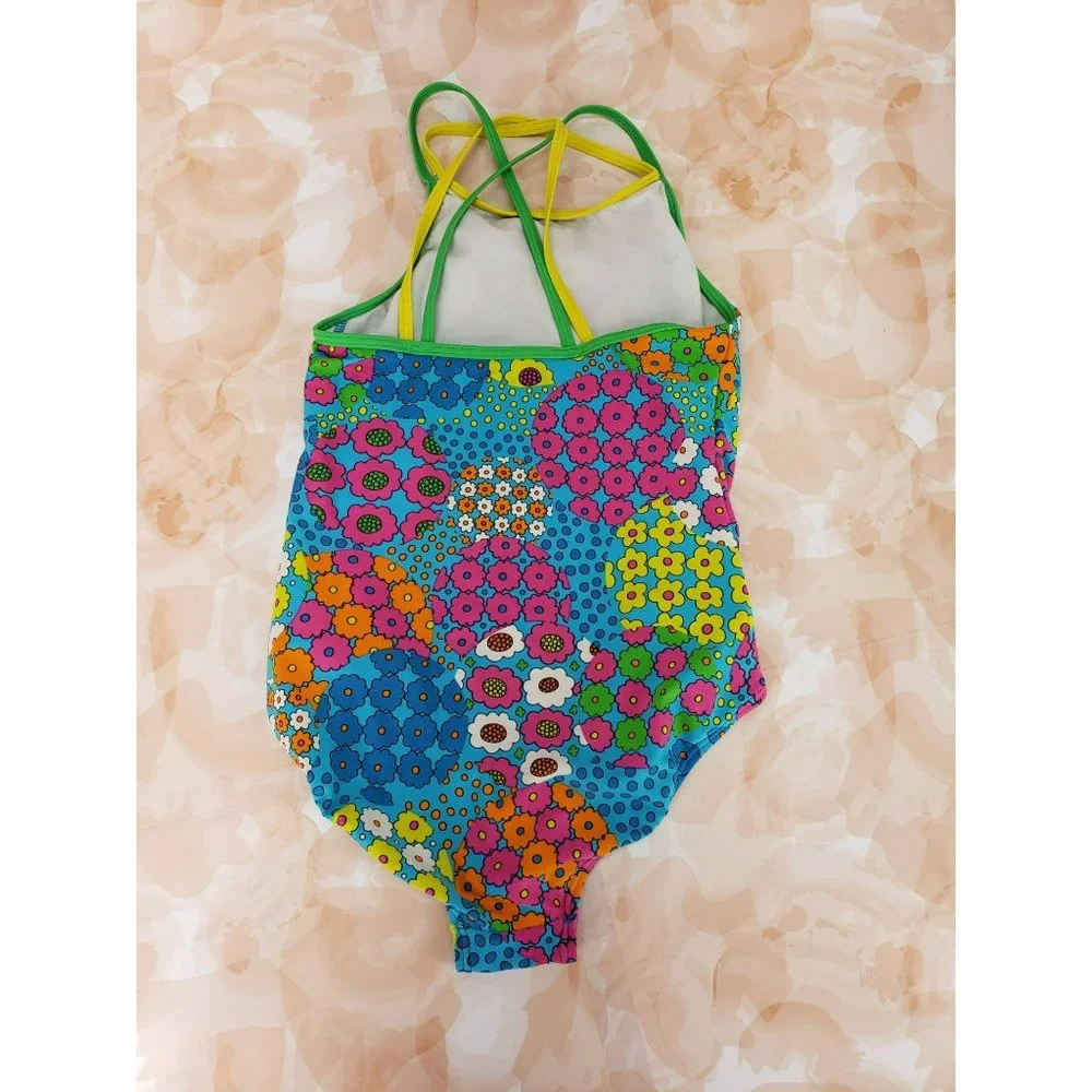 Speedo Floral Size 14 Girls One‎ Piece Swimsuit